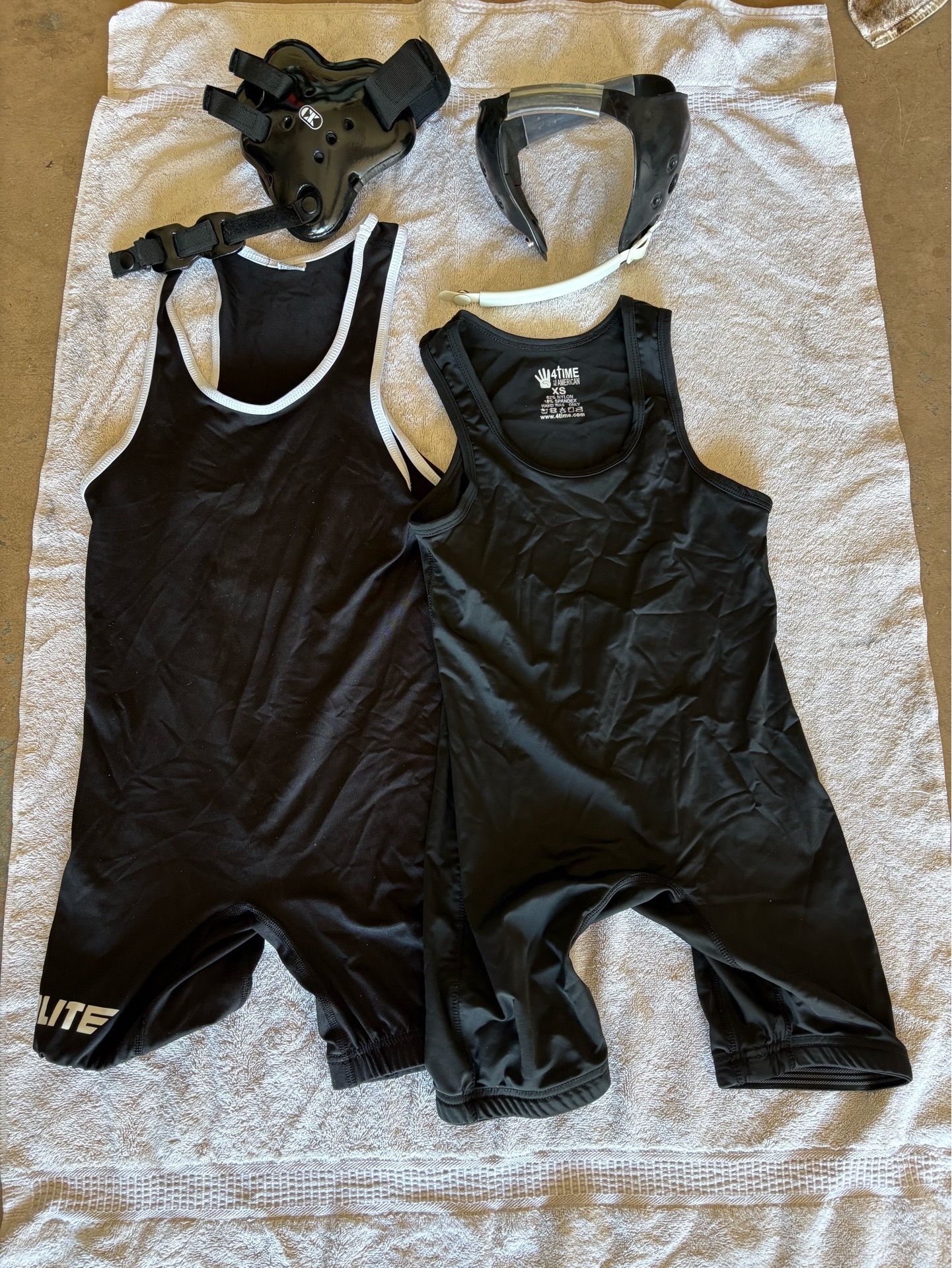 Youth wrestling gear
