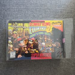 Super Nintendo Donkey Kong Country 2 Diddy's Kong Quest