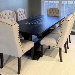 7 Pc Dining Table Set Brand New In Box 