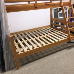 Two Over Full Bunkned Real Wood