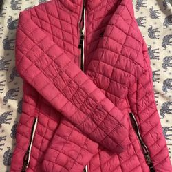 Girls Pink Coat Size L 14/16