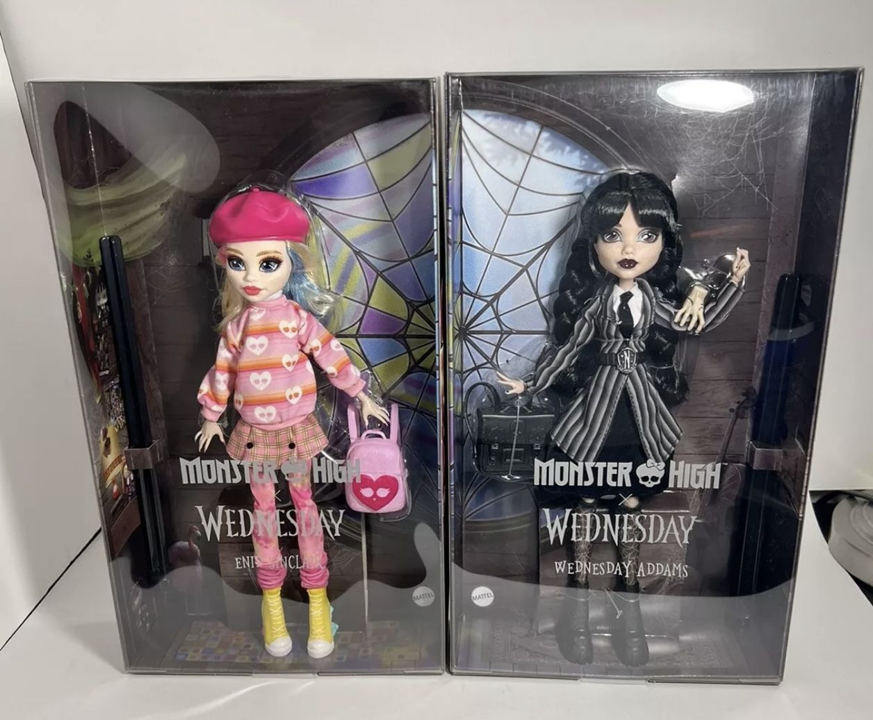 Monster High Wednesday And Enid Dolls New 2024