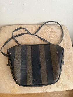Authentic Vintage Fendi Crossbody Bag (1980s)