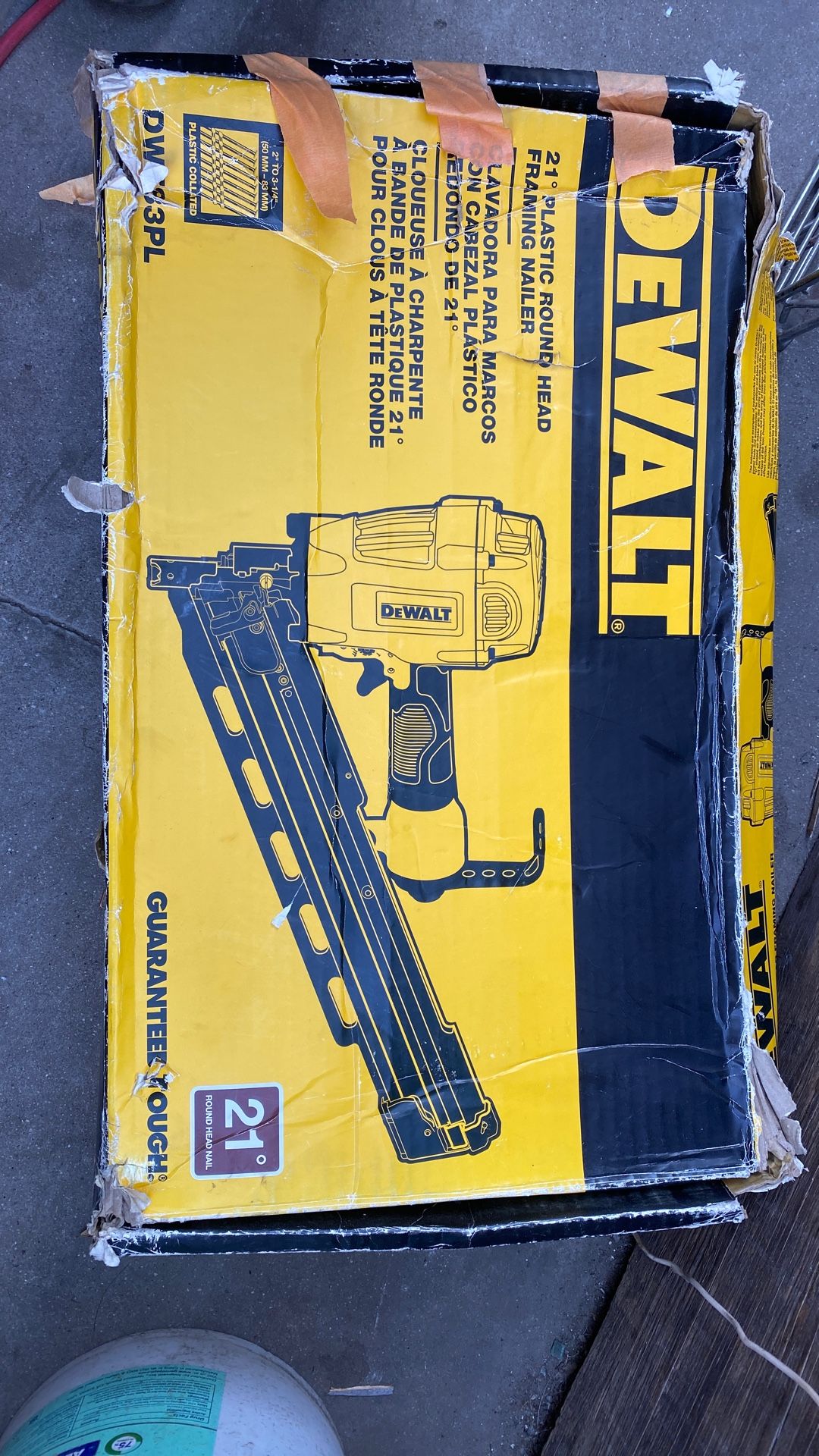 Dewalt 21 Framing Nailer