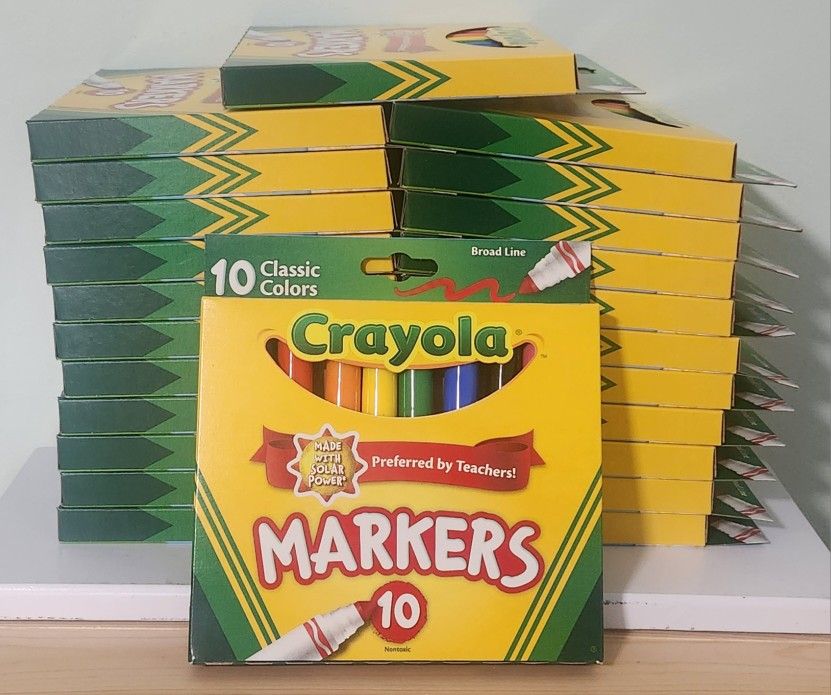Crayola Marker Boxes BUNDLE