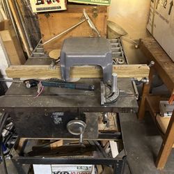 Vintage Sears Craftsman 10” Table Saw with Stand