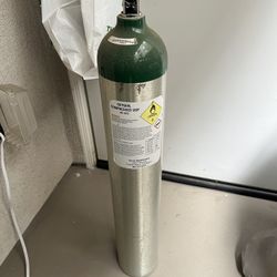 MEDICAL E OXYGEN ALUMINUM CYLINDER