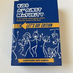 Kids Against Maturity: Card Game for Kids and Families, Super Fun Hilarious for