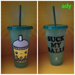 Boba Color Changing Cup