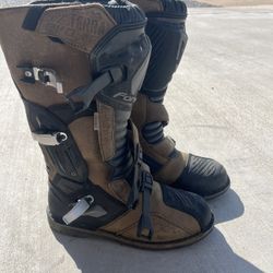 Forma Terra Evo Brown Size 12 Dry Motorcycle Boots