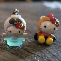 2 Sanrio Hello Kitty Charm 
