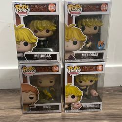The Seven Deadly Sins Funko Pop Bundle