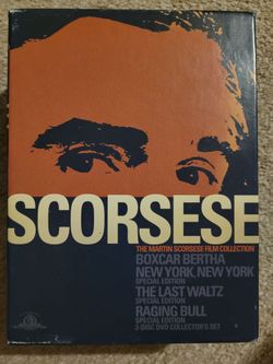 Martin Scorsese DVD Boxset, 4 films including Raging Bull