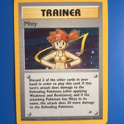 Misty 18/132 Unlimited Holofoil