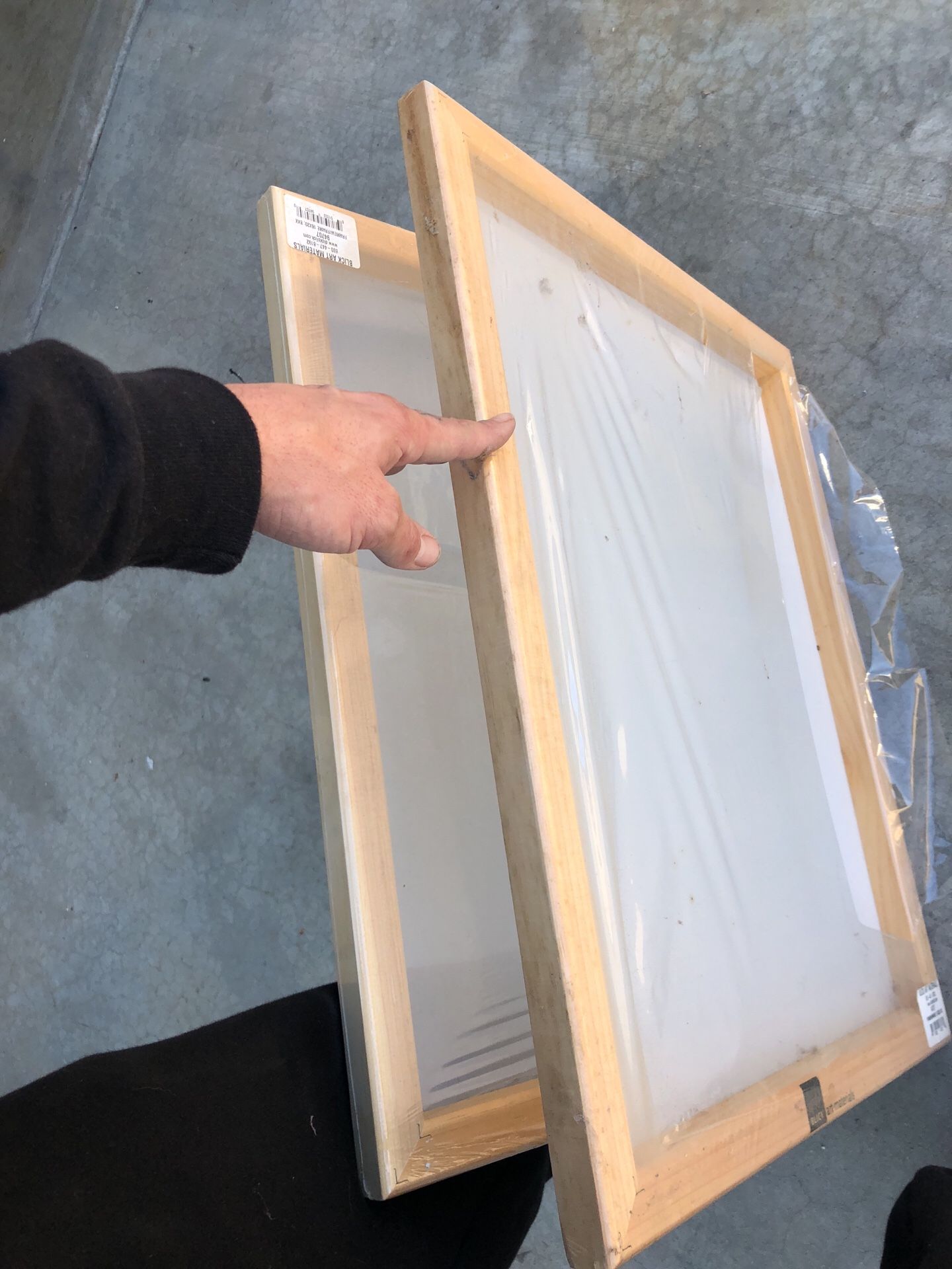 Screen printing screens