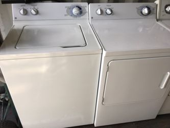 GE WASHER DRYER MATCHINF SET DELIVERY AVAILABLE PRISTINE CONDITION