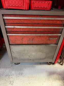 Vintage Craftsman tool box