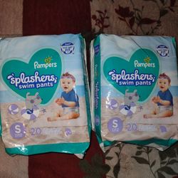 Pampers Splashers Small 2 Packs