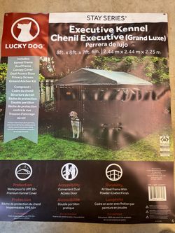 Lucky Dog Stay Series Executive Kennel 8x8x7.5ft