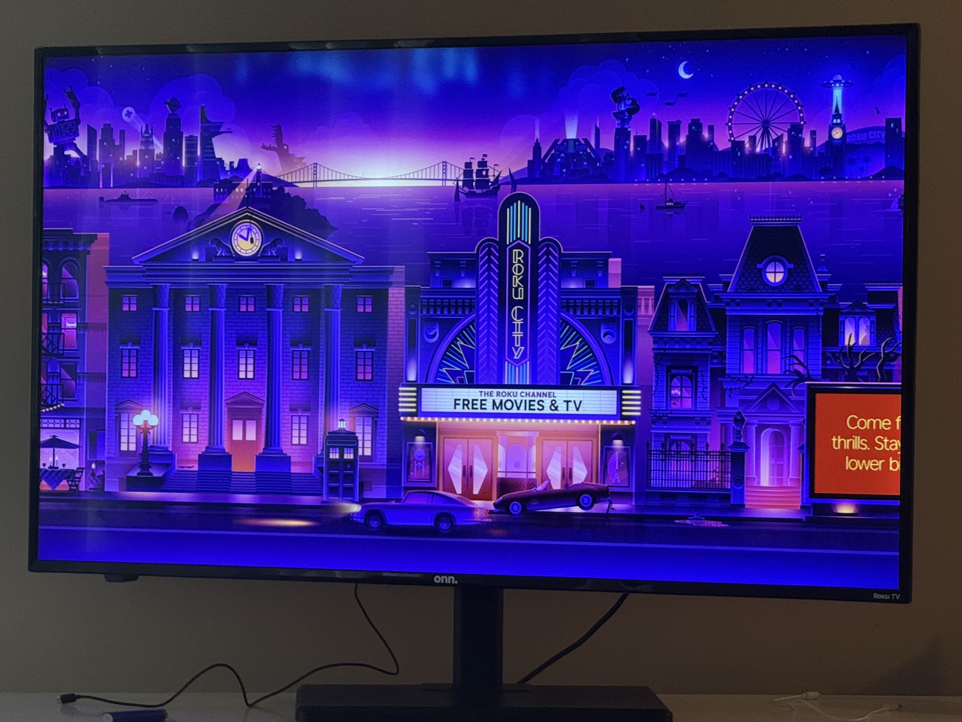 Onn Roku 50 Inch TV