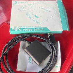 VIDEO SWITCH 4K NEW