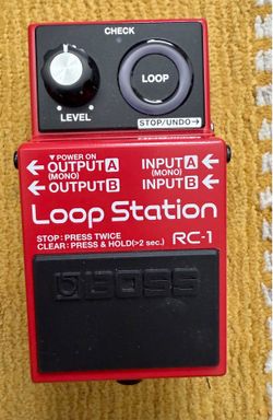 Boss: RC-1 Looper Effects Pedal