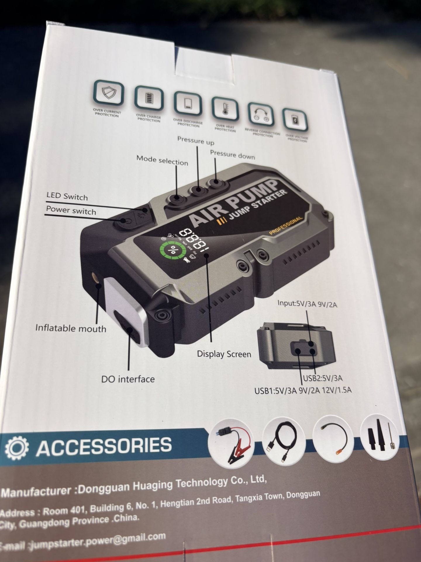 Jumper With Air Pomp