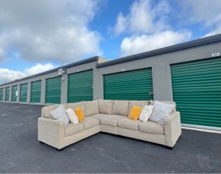 Large Beige Sectional