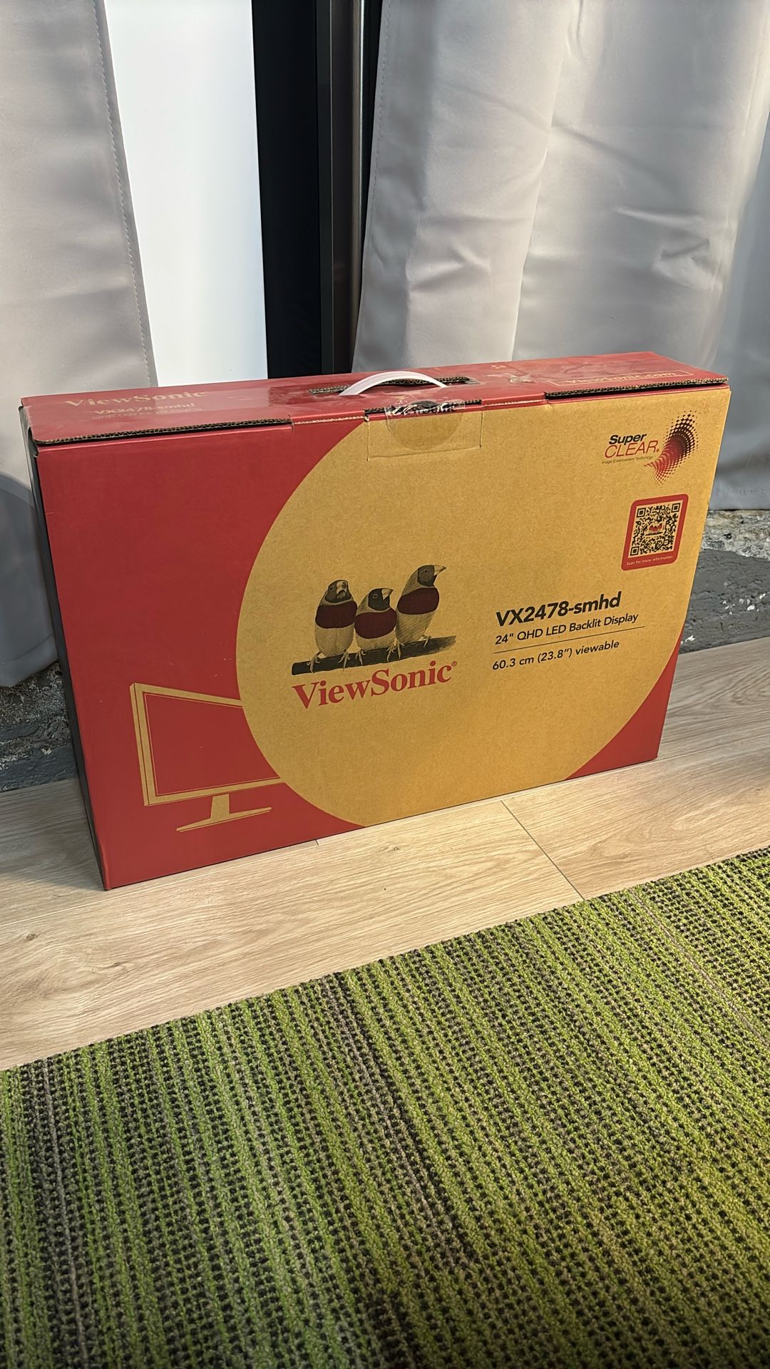 ViewSonic VX2478 24” Backlit Display Monitor