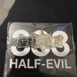 Half Evil Pin