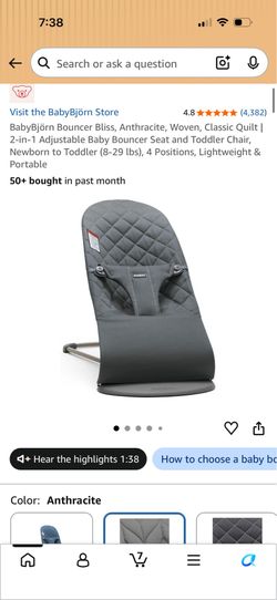 Baby Bjorn bouncer