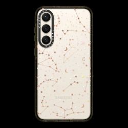 Casetify Space Pattern/Gold Stars & Moon Universe Case for Samsung Galaxy S23+