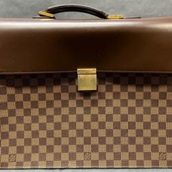 Louis Vuitton Damier Ebene Altona PM Briefcase Brown Business Bag We also have Gucci Versace MCM Chanel Cartier Rolex and other