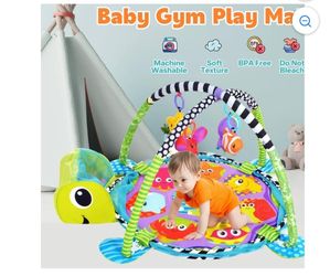 Baby gym play mat