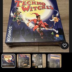 Vintage Techno Witches 2005 Board Game by Rio Grande Games Brand New Sealed