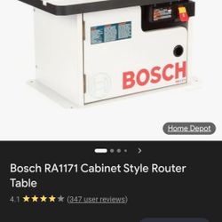 Bosch Router Table 