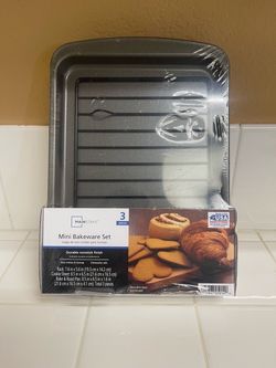 Mainstays 3-Piece Mini Bakeware Set