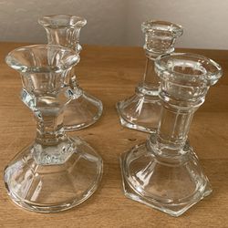 Candle Stick Holders 2 Pairs $6 Each