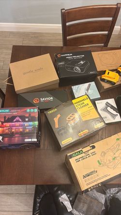 Mixed Lot of Boxed Items