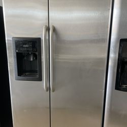 Ge Refrigerator Stainless Steel 