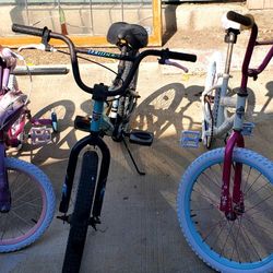 Kids Bikes  As Is $20 Each 