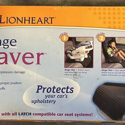 Two Stage Car Seat. Seat Saver