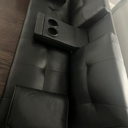 Leather Multifuncional Sofá