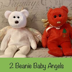 Beanie Baby Christmas Angels 