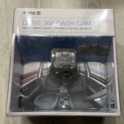 Type S 360 Driver Dash Camera 1080 HD App Controlled G