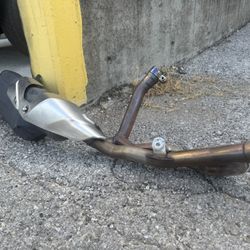 V Strom 650 Exhaust 