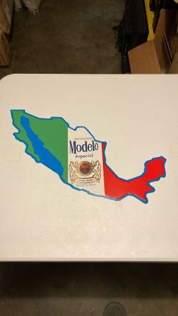 Modelo Mexico Tin/Metal Sign