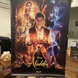 Aladdin Vinyl poster 