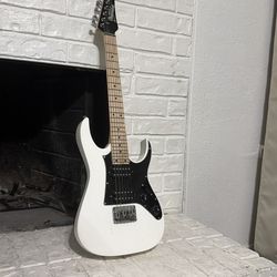 Ibanez GRG GIO White Solid 6 String Right-Handed Electric Guitar