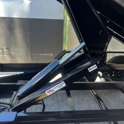 Scissor Lift Dump Trailer 12x4 
